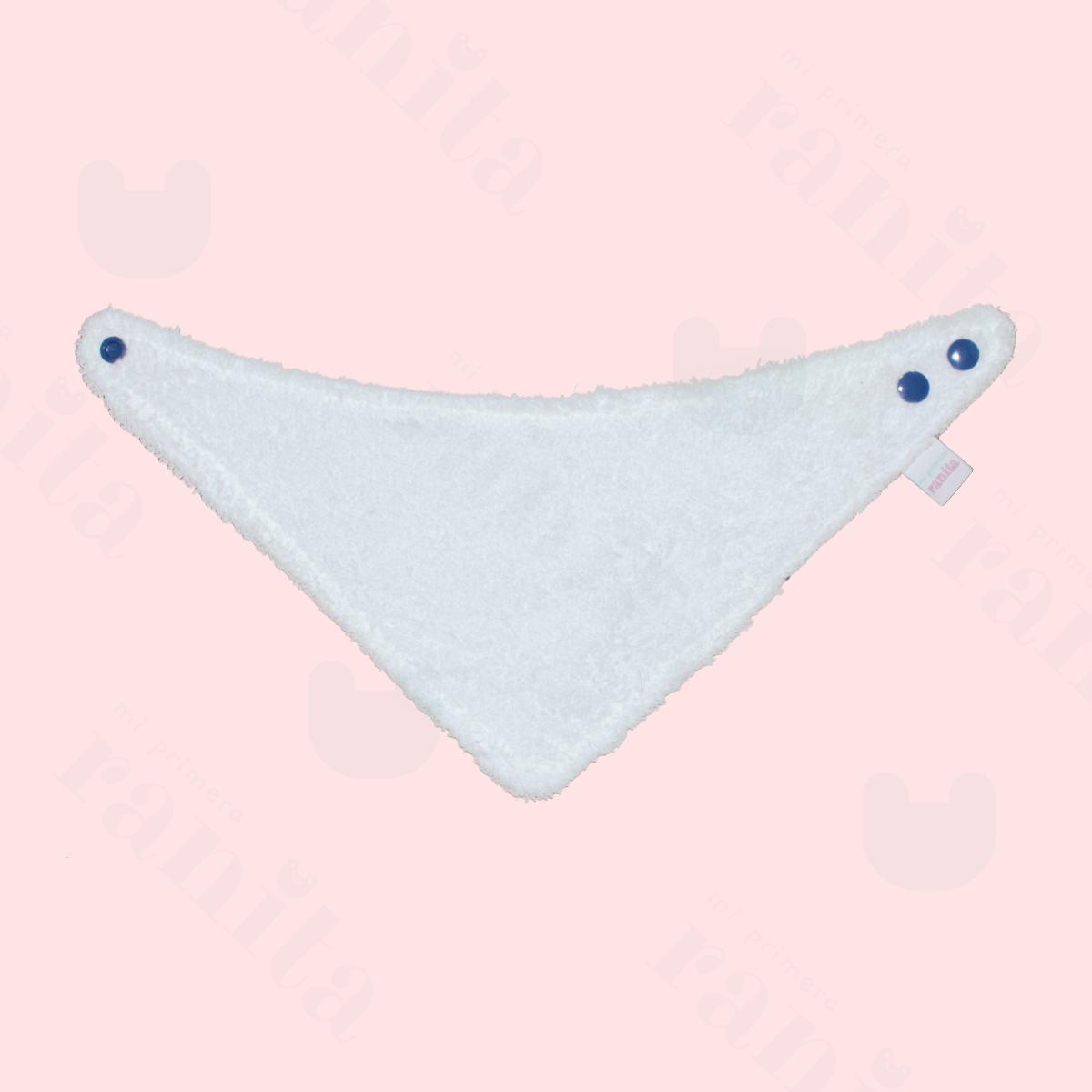 Babero Triangular Corazones