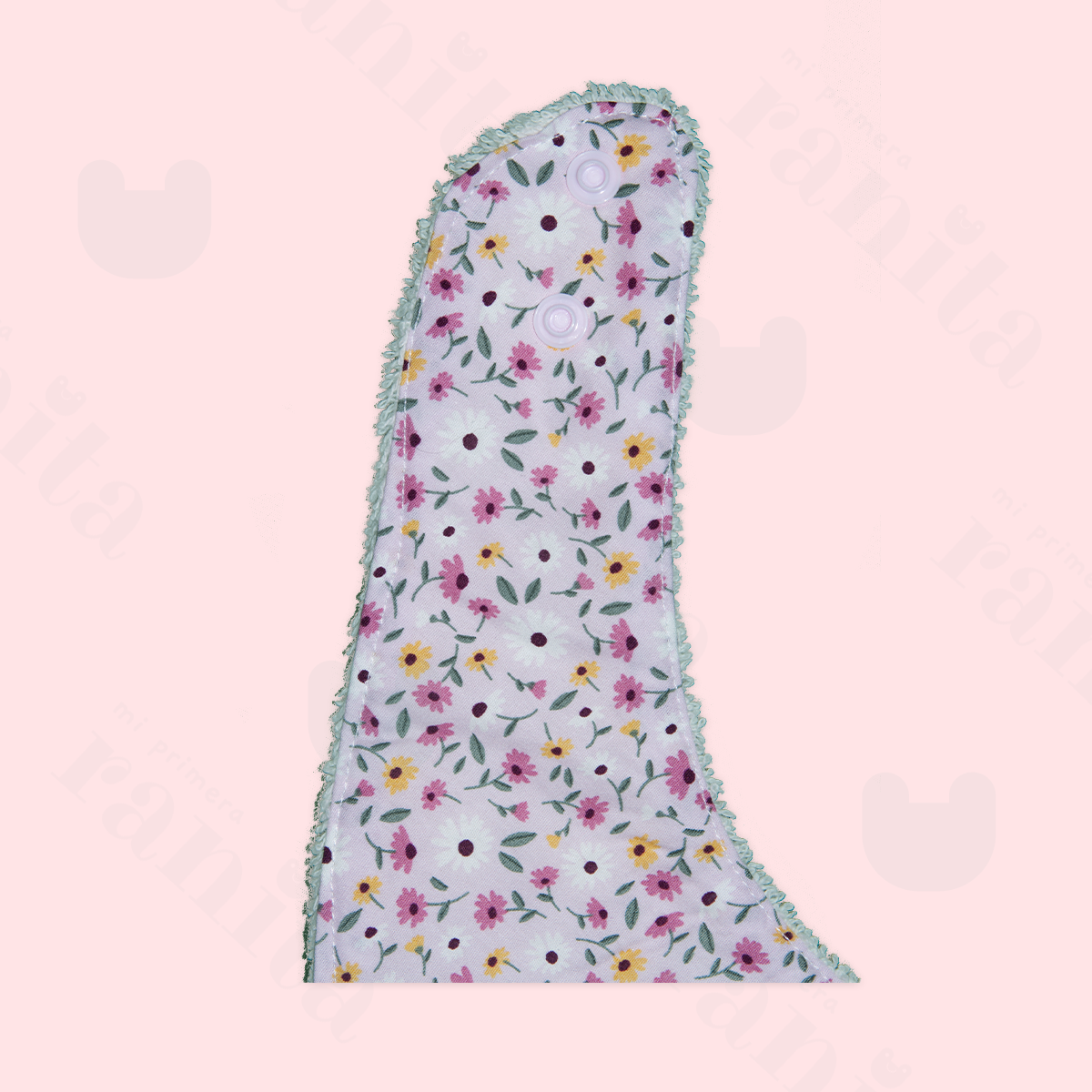 Babero Boomerang Flores