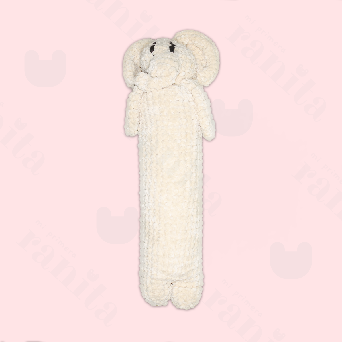 Cojín Antivuelco Elefantito Beige